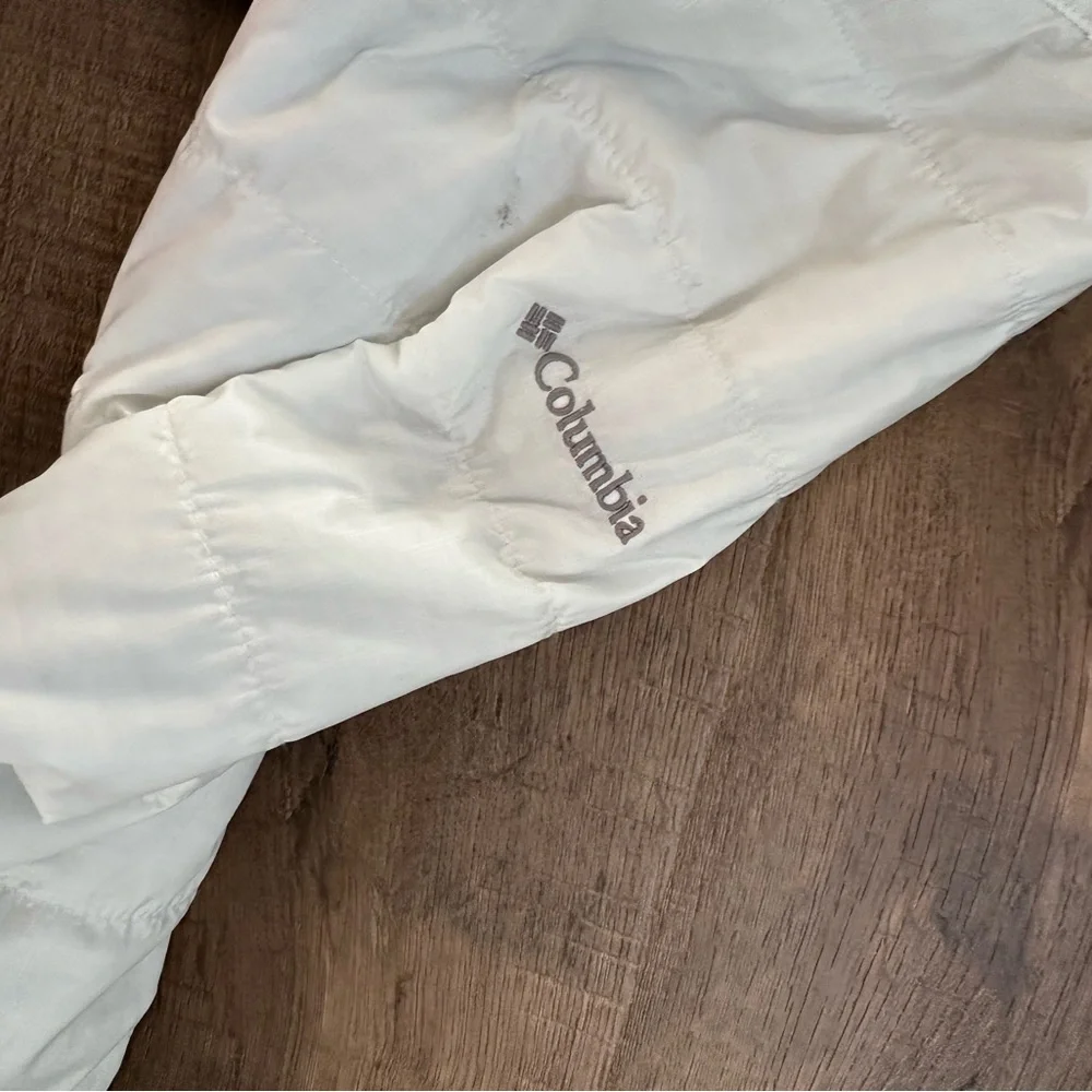 TCU Columbia White Women's Ski Jacket - Picture 4 of 8